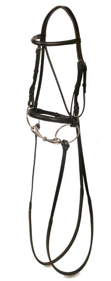 Intrepid International NEW Racing Bridle Nylon with Rubber Reins Horse Racing 