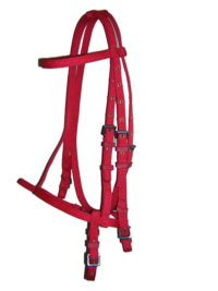 NYLON RACE BRIDLE W/BUCKLE REINS (PLAIN)