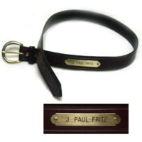 1 1/2 INCH NAMEPLATE BELT