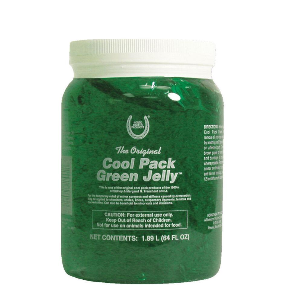 Green jelly. Green Pack. Cool Pack.